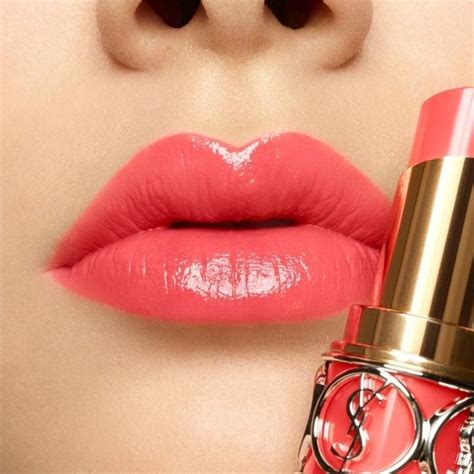 ysl 30 corail ingenious|YSL Rouge Volupte Shine 30 Coral Ingenious .